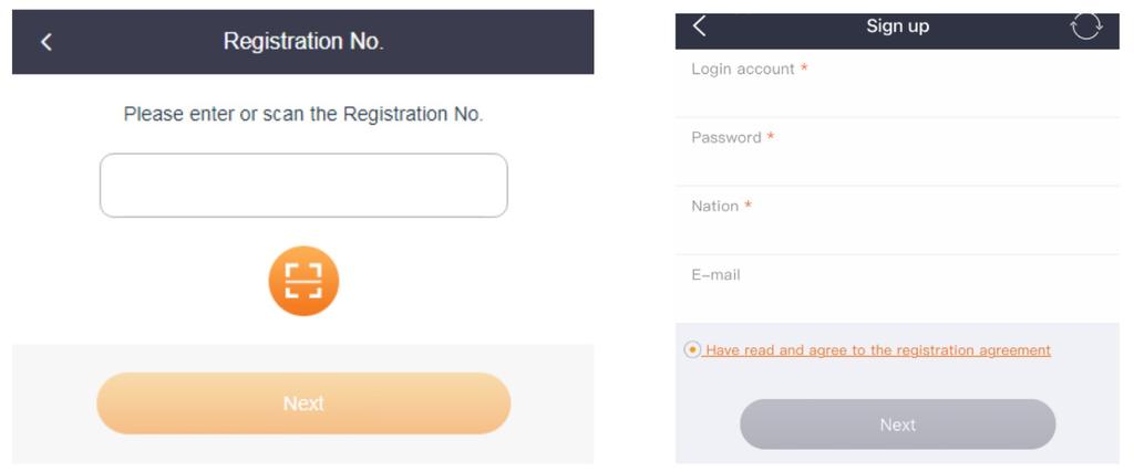 Krok 2: Vyplňte číslo registrace, které najdete na štítku produktů Pocket WiFi, Pocket 4G nebo Pocket LAN. Registrační číslo obsahuje 10 čísel a písmen a začíná písmeny SW/SF/SP/SE.
