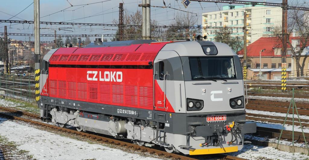 REFERENCE LOKOMOTIVA 753.604 CZ LOKO, A. S.
