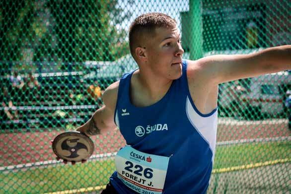 Jakub FOREJT (discus throw) born: 13. 7.