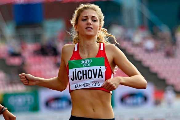 Nikoleta JÍCHOVÁ (400 m hurdles, 4 x 400 m) born: 29. 8.