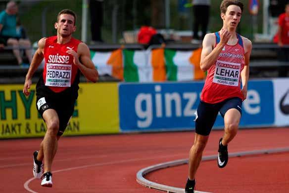 Daniel LEHAR (400 m, 4 x 400 m) born: 8. 9. 2001 Žatec height / weight: 183 cm / 71 kg club: A.C.