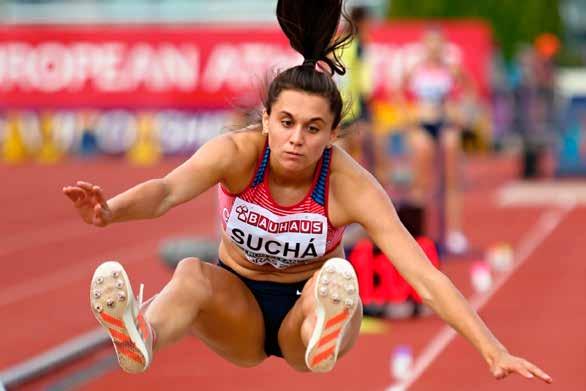 Linda SUCHÁ (long jump, triple jump) born: 28. 9.