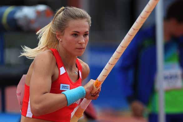 Amálie ŠVÁBÍKOVÁ (pole vault) born: 22. 11.