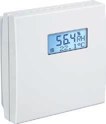 Operating Instructions, Mounting & Installation Room humidity and temperature sensors (± %), on-wall,