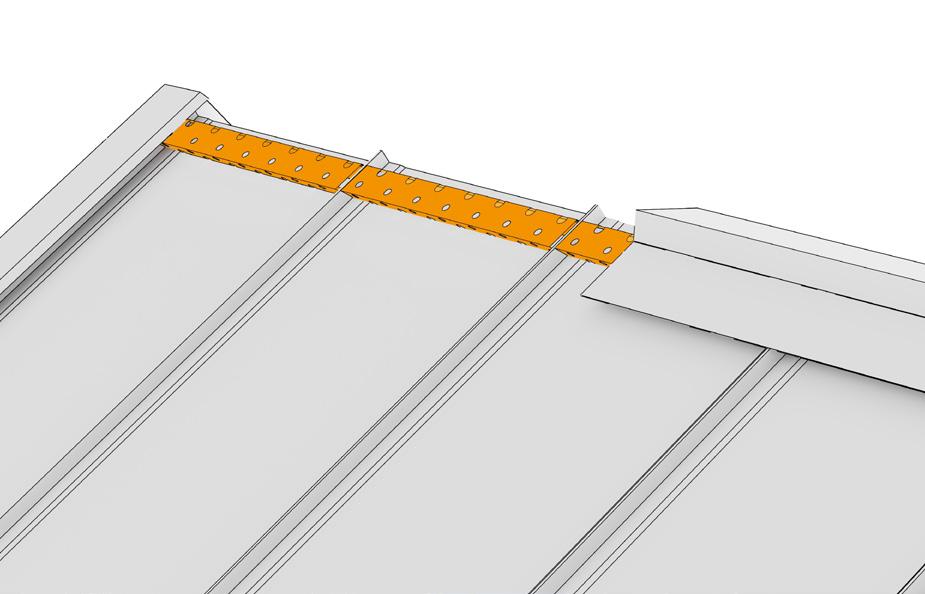 26 MONTÁŽ VĚTRACÍCH KLEMPÍŘSKÝCH VÝROBKŮ Univerzální větrací klempířský výrobek je třeba nainstalovat prostřednictvím montážního otvoru, který se nachází na dolní polici