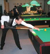 KULTURA, SPORT, VOLNÝ ČAS Sportovní kulečník si můžete přijít zahrát do Billiard clubu na Čáslavské ul. - herny několikanásobných mistrů ČR.