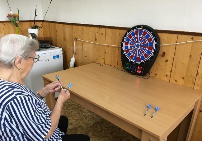 Volnočasové aktivity na B4 Hře šipek se věnují obvykle spíše