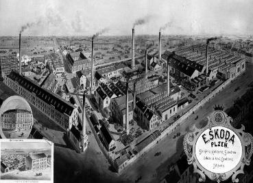1869 Vytvoření nové firmy Škoda Plzeň.