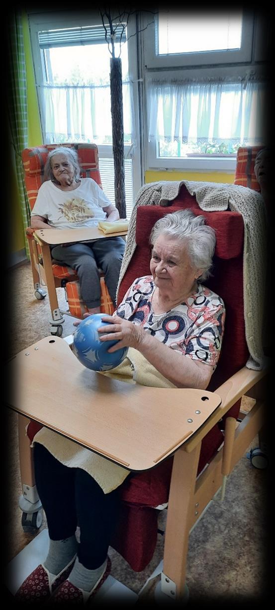 Pohybové aktivity jsou klienty velmi