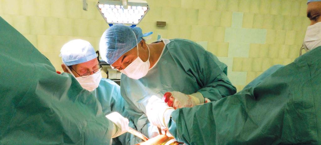 klinika na jedničku Ortopedická operativa na světové úrovni Program nejobtížnějších rekonstrukčních výkonů kyčelního kloubu s užitím modulárních implantátů dosahuje pod vedením přednosty kliniky