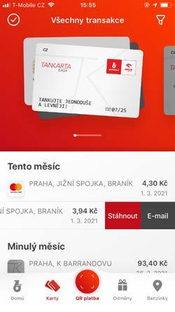 si může pro každou transakci (nebo seznam transakcí)