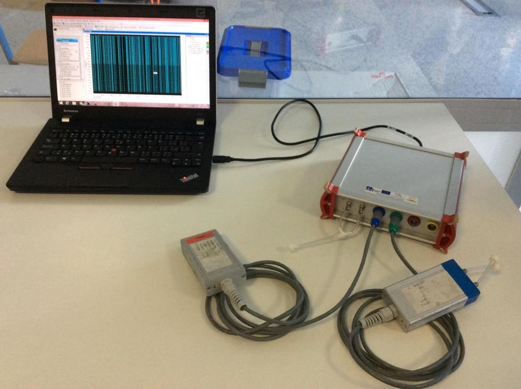 6.2 imon Experimentální měřidlo imon je měřicí zařízení využívané pro kontinuální sledování a záznam až šesti různých tlaků zároveň a to při konvenční nebo vysokofrekvenční plicní ventilaci.