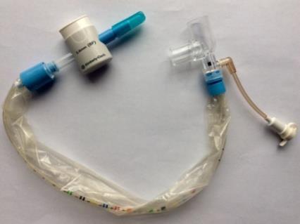 Popřípadě PIP Pečlivě si umyjte ruce a připravte všechny pomůcky pro odsávání z trachey: Trach-care Sterilní rukavice/pinzeta