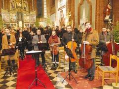 2 / 2020 LUDGEŘOVICKÝ ZPRAVODAJ účinkující adventního koncertu s dirigentem účinkující adventního koncertu děkovačka Zněly skladby Césara Francka, Felixe Mendelssohna Bartholdyho, Johanna Sebastiana