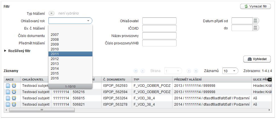 Informace 5 Jedná se pouze o informaci shrnutí informací uvedených v hlášení (součet emisí za provozovnu ovzduší). Informace nebrání podání hlášení.