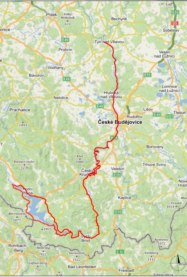 Situace Myšlenka stará více jak dvě desetiletí, doposud realizováno po částech především v oblasti Lipenska, Českých Budějovic a Hluboké Prozatím neexistovala jednotná koncepce Doposud řešeno pouze