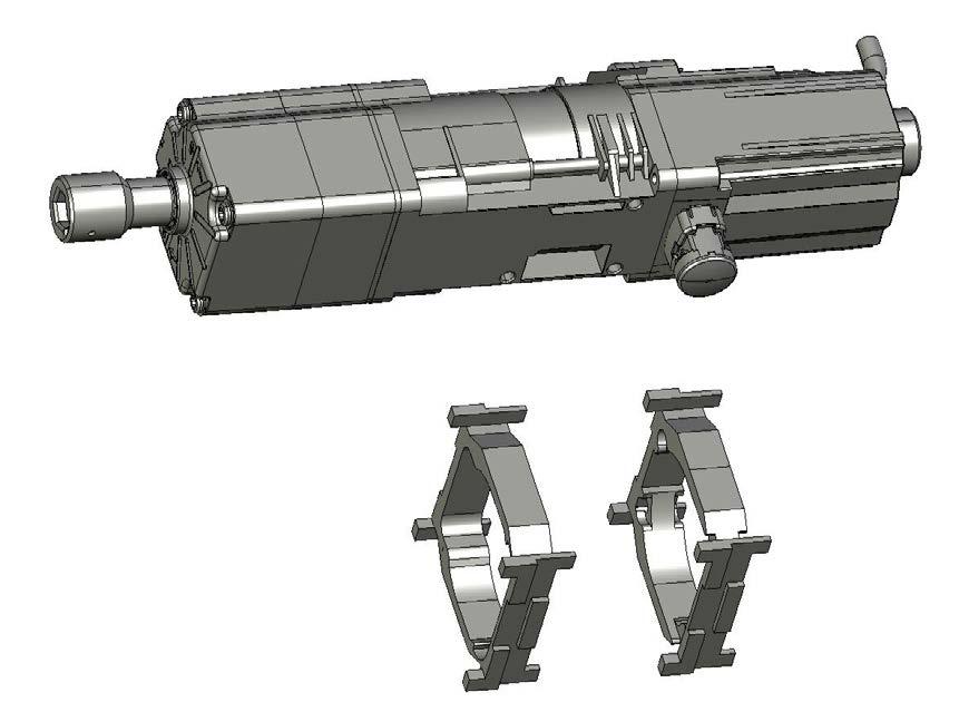 PROFIL 67 MM X 66 MM OTEVŘENÝ DOLŮ Nasaďte na hřídel pohonu oba