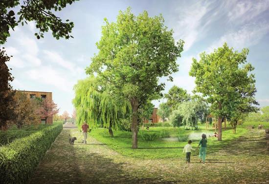 8 Informace ze samosprávy MĚSTO ŽIDLOCHOVICE ZPRAVODAJ Chytré Líchy zase o krok dál: Známe vítěze architektonické soutěže Židlochovická čtvrť budoucnosti Chytré Líchy bude vycházet z návrhu