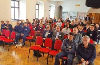 AKTUALITY TOPICAL SUBJECTS Konference Technologie a provádění 2019 Ve dnech 11. a 12. dubna 2019 se v jihlavském hotelu Gustav Mahler konal již 16. ročník konference Technologie a provádění.
