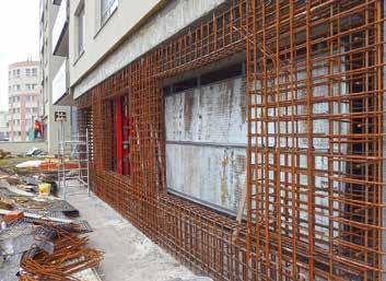 sanace a rekonstrukce rehabilitation and reconstruction 17 18 konstrukcí/prvků a byly tak eliminovány komplikované sanace v této oblasti (především sanace desek namáhaných ohybem a protlačením).