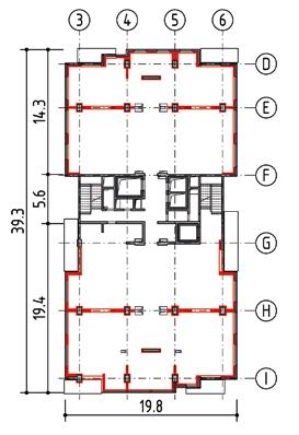 PP 13 Typical reinforcement layout in a parapet 14 Nonlinear model of the top floors of the tower deflection in software Atena [3] 15 Non-destructive results from ground penetrating system [4] 16 New