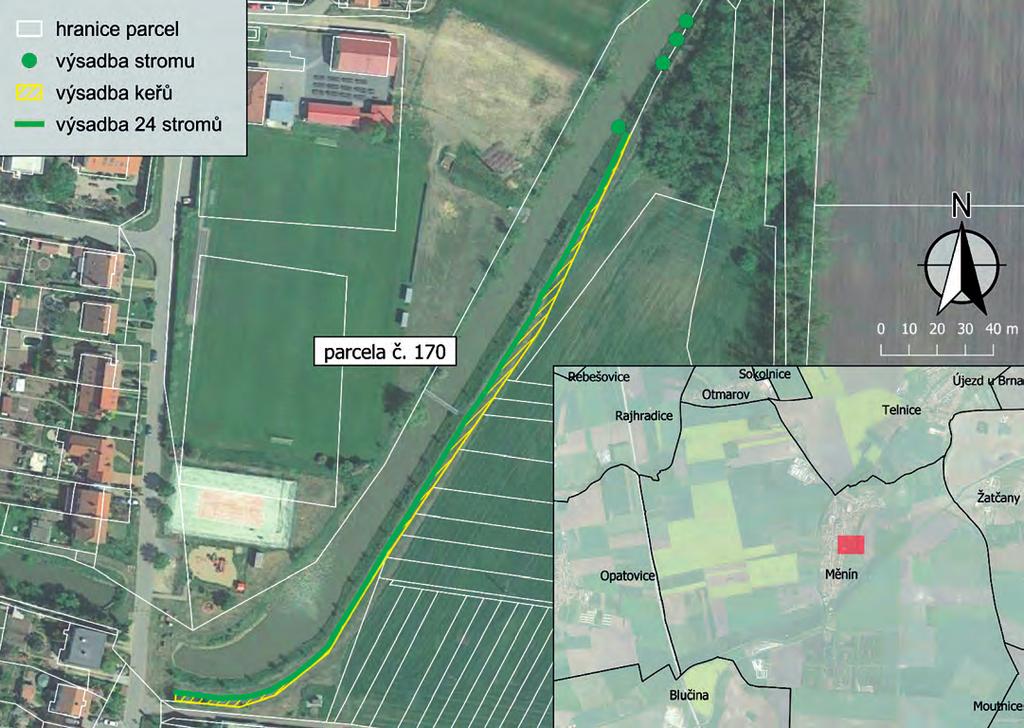 ZPRÁVY Z OBCE zené sazenice bude vytvořena dostatečně široká