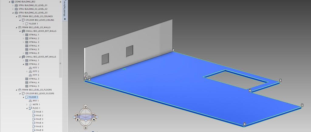 MODEL, STRUCTURES-WALLS&FLOORS