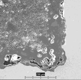 5, 6, 7 and 8 (non-etched) It follows from the diagram in the Figure 3, that losses of initial ceramic basis in coating during filtration