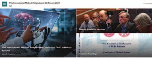 VĚDA A VÝZKUM ročníku DSP, kteří měli ke konferenci také přístup. Po skončení konference (20.