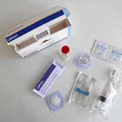 prášek pro přípravu roztoku k intravenóznímu podání 1 injekční lahvičku voda na injekci 20 ml 1 BAXJECT II Hi-Flow bezjehlová pomůcka pro rekonstituci 1 injekční stříkačku k jednorázovému použití 1