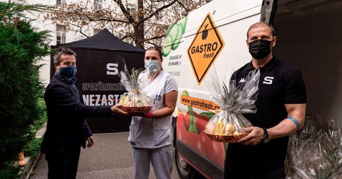 Jsem nadšená z toho, že v této těžké době plné různých opatření projekt Sparťanská krev opět skvěle zafungoval.