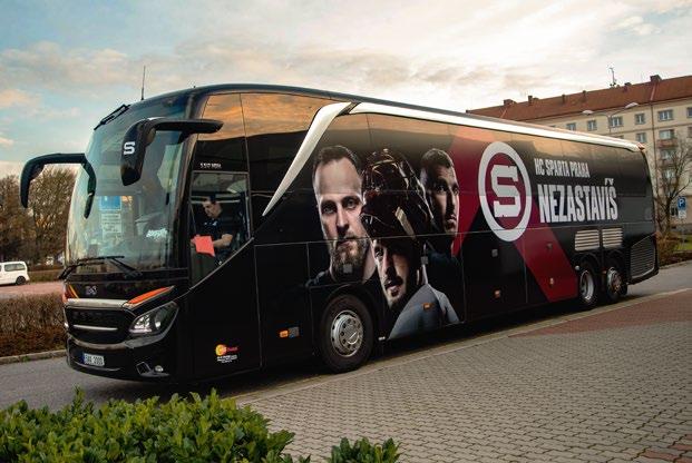 BRANDING OD ECLIPSE PRINT SPARŤANSKÝ AUTOBUS OD SPOLEČNOSTI HS