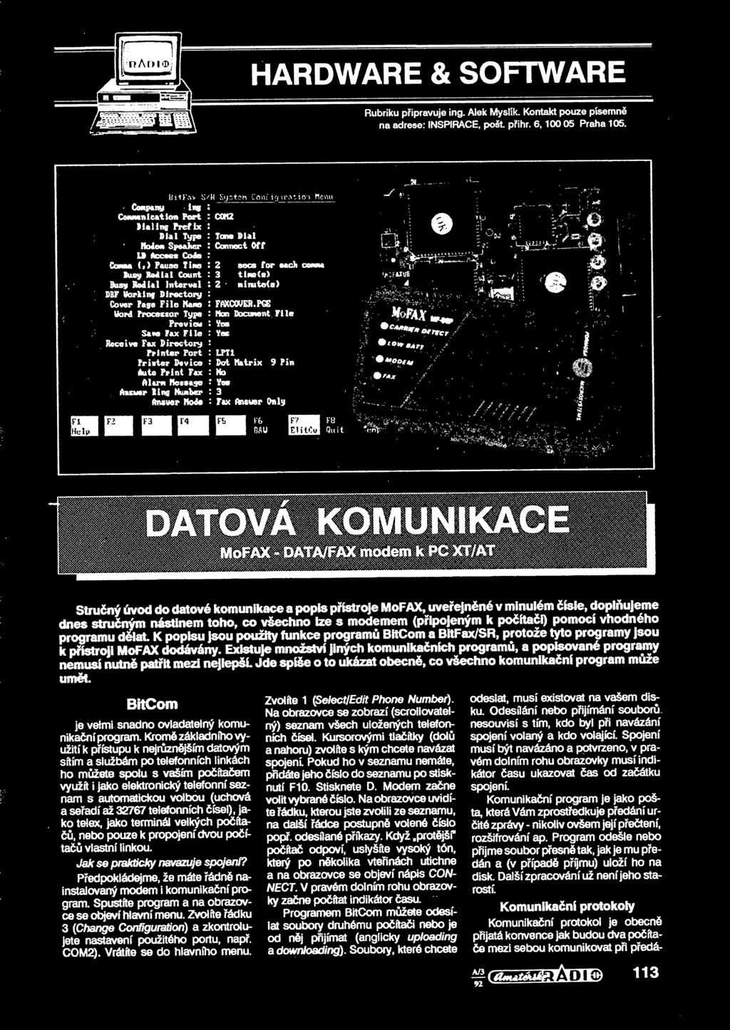 Courrt 3 tine(s) Busy Rodial Interval 2 - nimte(s) DBF Vorklng Directory Cover Page Filo Mano FAXCWER.