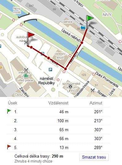 je cca 300 m a přestup mezi ŽST a AN je uskutečnitelný do 5 min, viz obr. 8 a obr. B21, příloha B.