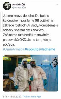 Specialisté z Těchonína jezdili zejména po zařízeních sociální péče v celé republice, aby tamní pracovníky naučili, jak si efektivně obléknout a svléknout kontaminované obleky, jak se v nich