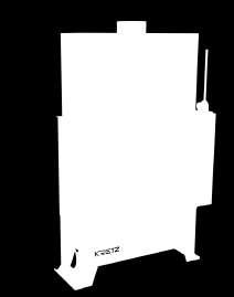 x v x h) 1010 x 1579 x 464 mm Průměr kouřovodu ø 180 mm 210 kg Vytápěcí schopnost 480 m 3 Z 1103 VS - s