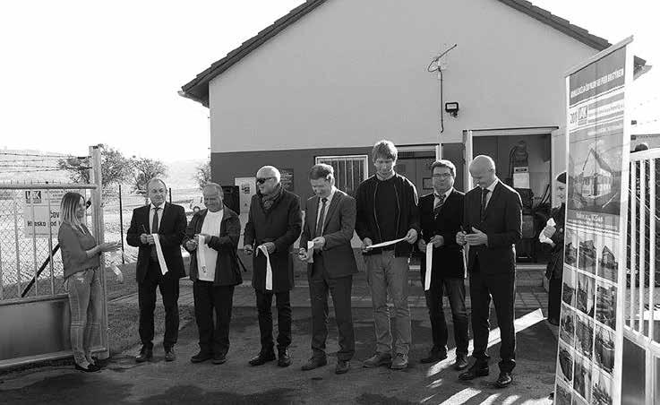 a obcí. Otevření se zúčastnili také starosta města Bystřice pod Hostýnem Zdeněk Pánek, místostarosta Jiří Ott i předseda osadního výboru Hlinsko pod Hostýnem Stanislav Samson.