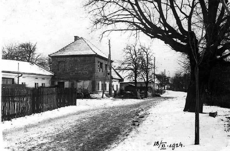 Přestavba Táborského domu a ulice Kamenec byly častými tématy korespondence mezi Bystřicí a Prahou. Foto: archiv B. p. H.