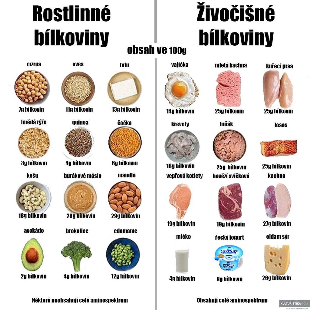 Obrázek 2 - Obsah bílkovin ve vybraných potravinách [7] 1.1.4 Onemocnění související s příjmem bílkovin 1.1.4.1 Fenylketonurie U každého novorozence je hned po narození proveden laboratorní screening, jde o odběr kapky krve z paty.