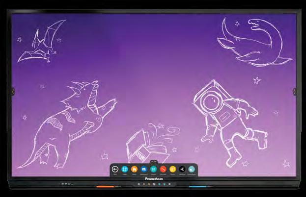 DOTYKOVÉ OBRAZOVKY A TABULE PŘÍSLUŠENSTVÍ Ozvučení, vizualizéry, software a další originální Promethean příslušenství Vám umožní dále rozšířit využití používaných interaktivních produktů.