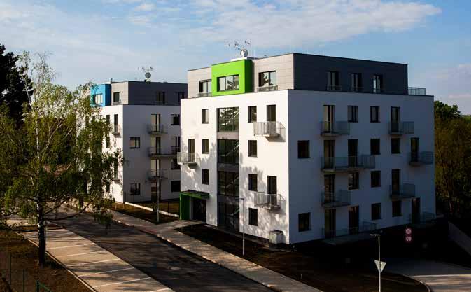 Bytové domy, Čáslav; Apartment buildings,