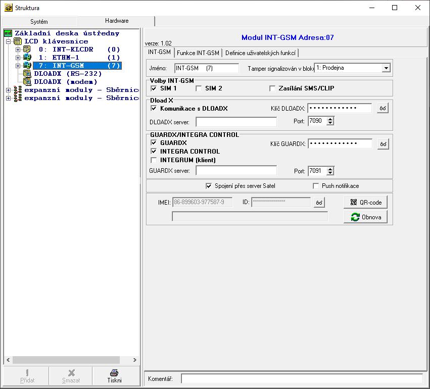 10 INT-GSM SATEL 5.