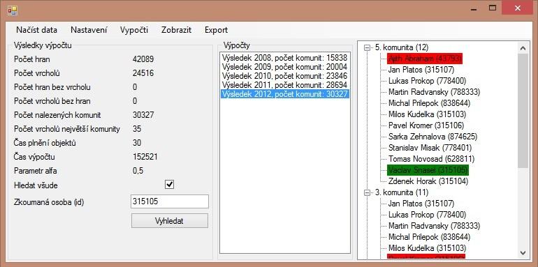 6.2.5 Implementace Aplikaci jsem napsal v jazyce C#, grafické rozhraní je implementováno ve Windows Forms, což je grafická nadstavba, která pouze obaluje Windows API.