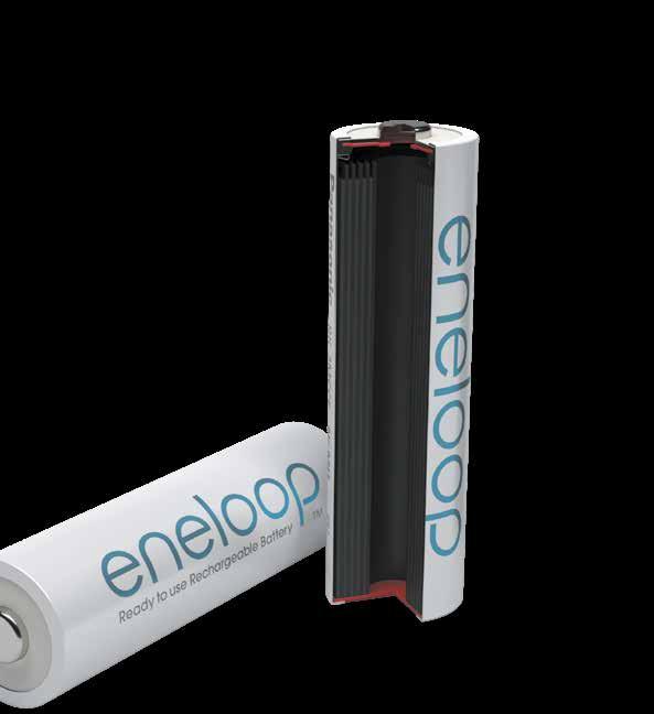 Pro udržitelný životní styl Ekologické řešení Každá opětovně nabitá baterie zamezí vyhození použité baterie do koše a díky uchování 70 % () kapacity po 0 letech skladování bude k dispozici, kdykoli