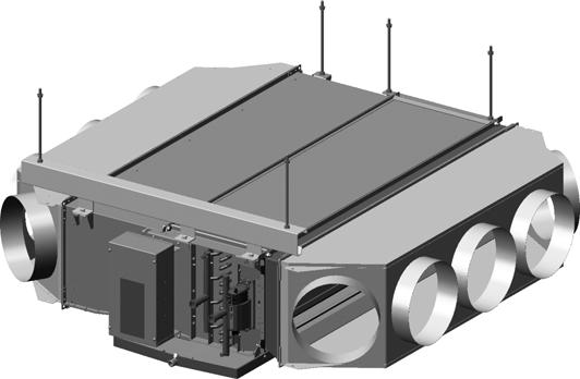 Filtr jednoduše vyměnitelný, filtrační třída G2 nebo M5 (ČSN EN 779) Obr.