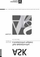 INTELIGENČNÍ A VÝVOJOVÉ METODY ASK Test deduktivního a kreativního myšlení 1. české vydání, Hogrefe Testcentrum, Praha 2014 Autoři: H. Schuler, B. Hell Autorka české verze: D.
