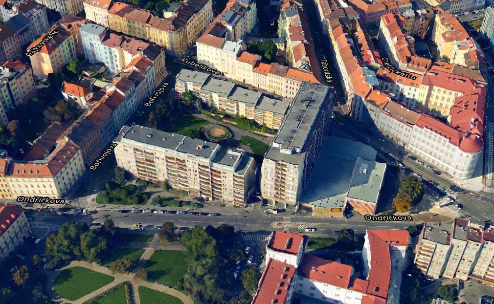 jednotkou, což zapříčiňuje to, že prostor nepředstavuje příliš obecně příjemné místo k navštívení.