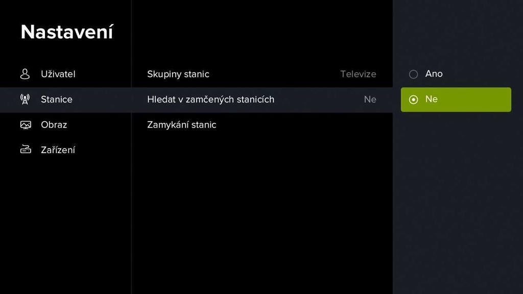 12) S uloženým seznamem kanálů můžete dále pracovat lze jej smazat, změnit jeho název nebo zkopírovat do nového seznamu kanálů. Stejně tak můžete měnit i pořadí kanálů (způsobem popsaným výše).
