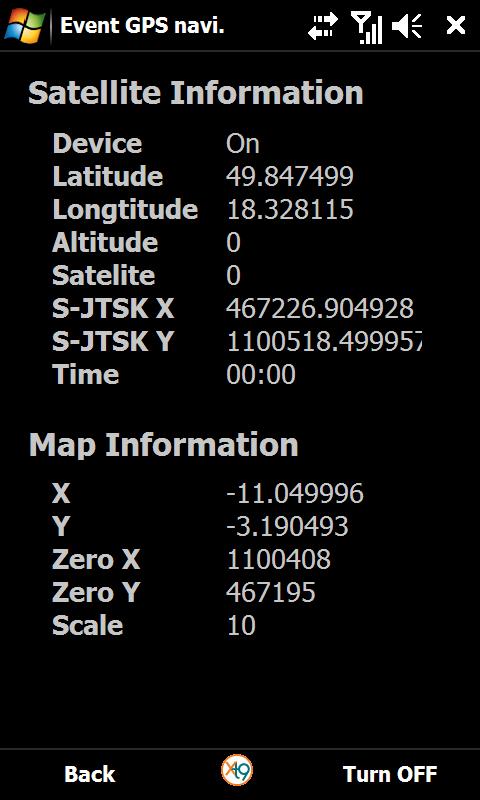 GSPService Je třída, která se stará o obsluhu GPS přijímače za pomocí balíčku Microsoft.WindowsMobile.Samples.Location. Po inicializaci je možné GPS přijímač zapínat StartGPS() a vypínat StopGPS().