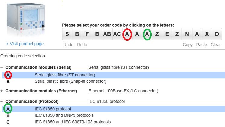 Kompatibilita ABB ochranného terminálu REF630 s IEC 60870-5-103 41 6.3 Updatování ochran REF630 v ABB laboratoři ochran Jedna z nejdůležitějších informací o ochranném terminále je jeho objednací kód.